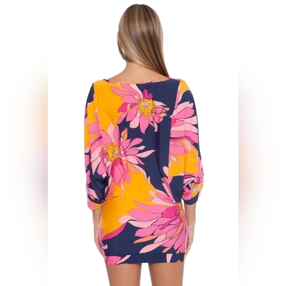 Trina Turk Breeze Swim Tunic Dress Cover-Up NWT size XL - Picture 2 of 14